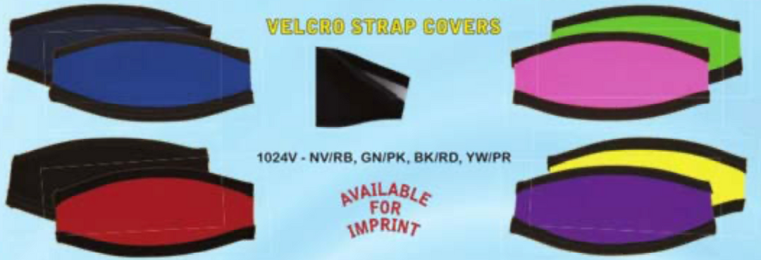Mask Strap Covers, Velcro