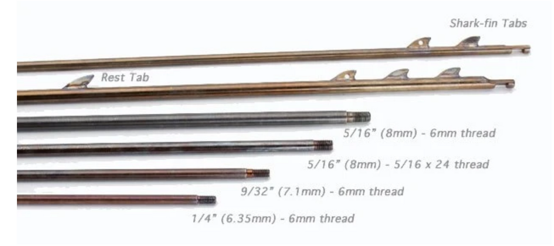 Riffe USA Threaded Shafts