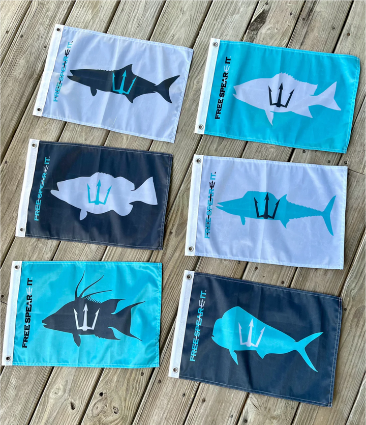 Spearfishing Catch Flag
