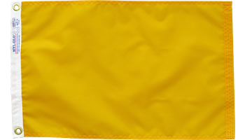 Nylon International "Quebec" Quarantine Flag 12" x 18"