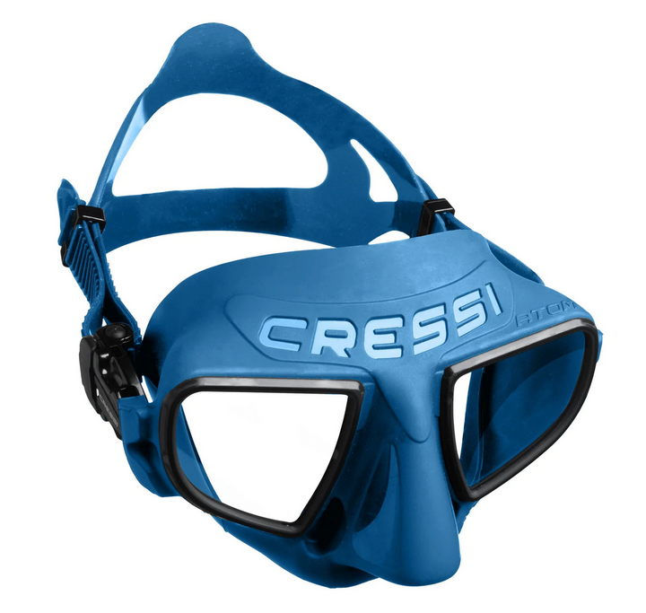 Cressi Atom Mask Blue Metal