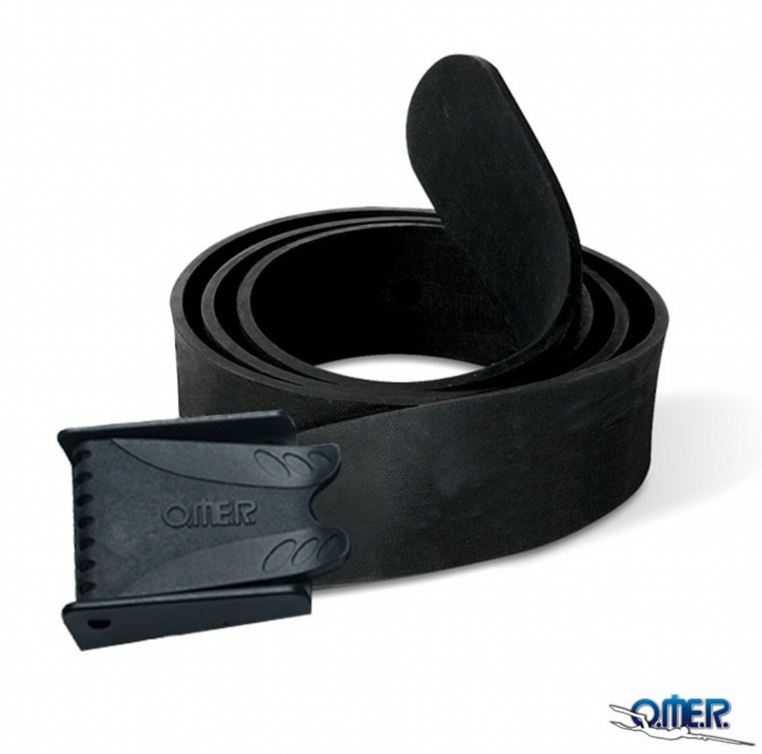 Omer Rubber Weight Belt with Nylon Buckle