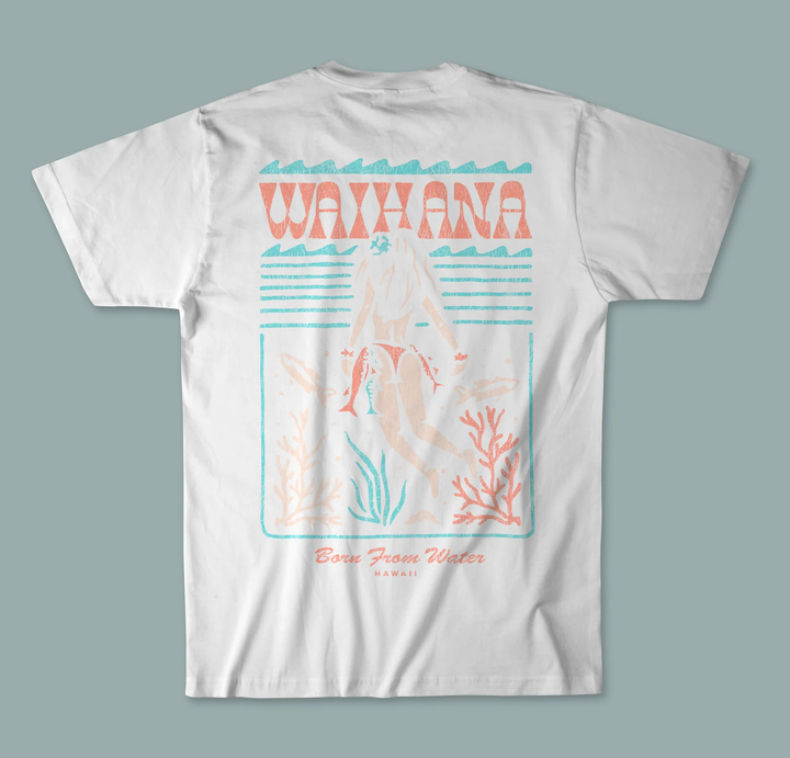 Waihana Submerged Spirit Premium Pima T-Shirt
