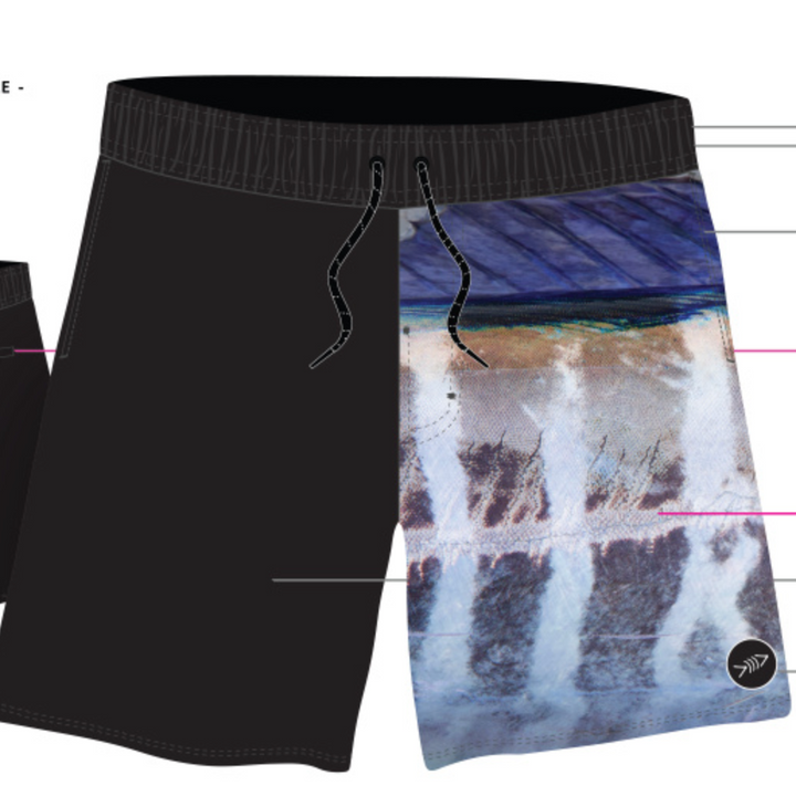 FLF Elastic Board Short