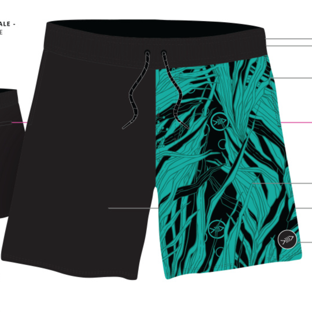 FLF Elastic Board Short