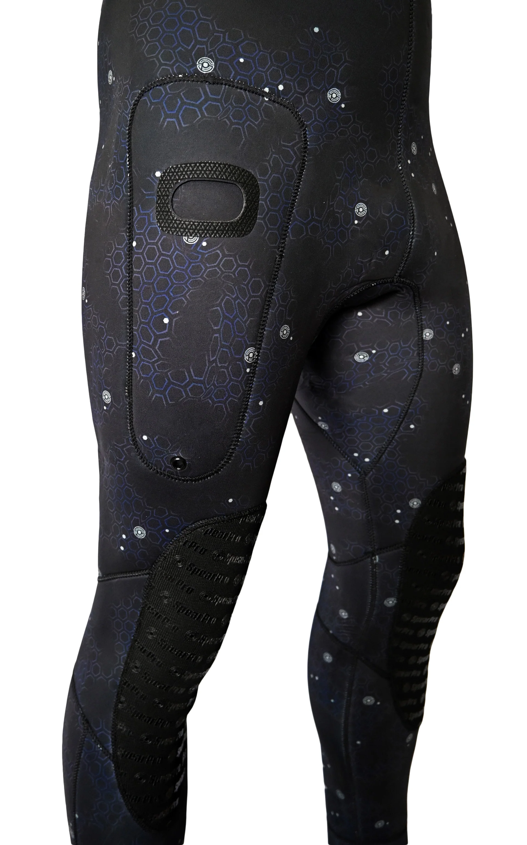 SpearPro Mens Cabrilla Wetsuit 1.5mm Dark Blue