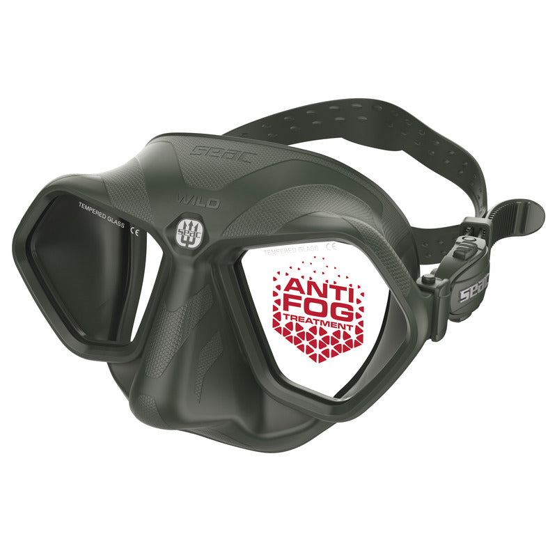 Seac Wild Antifog Mask Green
