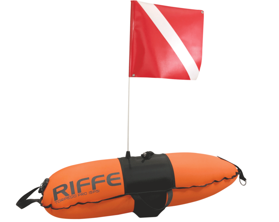 Riffe 20L Torpedo Pro Float w/ Flag