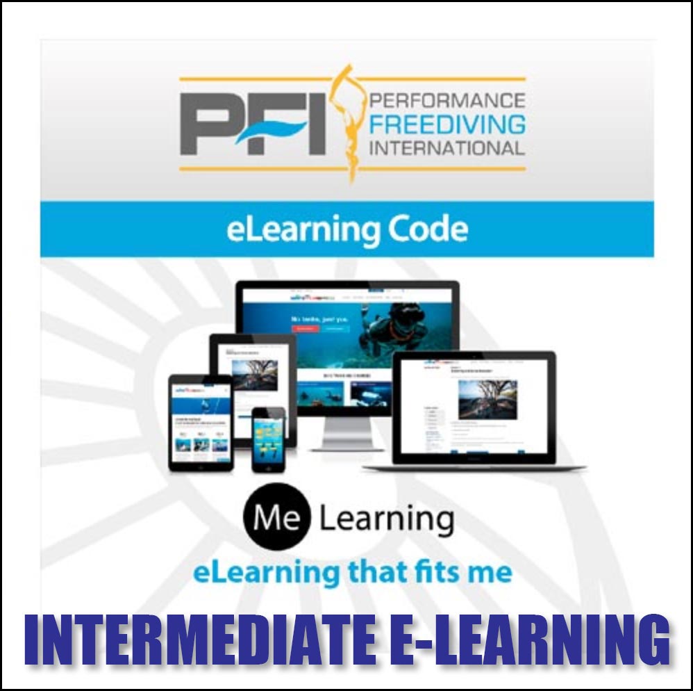 Intermediate Freediver Certification Course - E-Learning