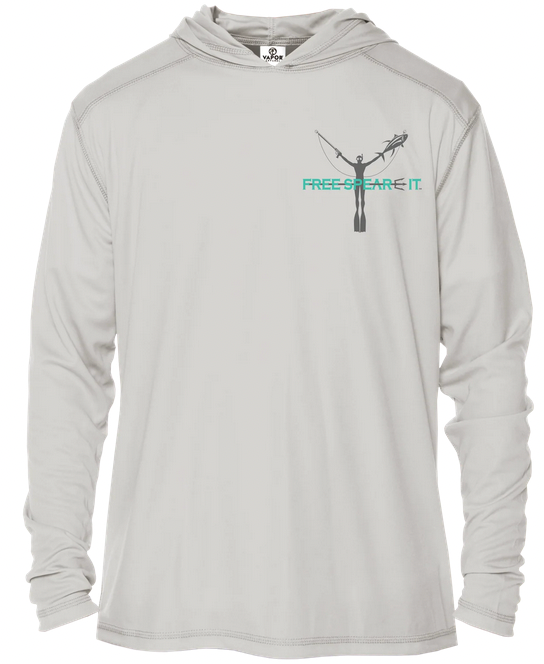 FreeSpear-It Iconic Waves Long Sleeve UPF50+ Hoodie