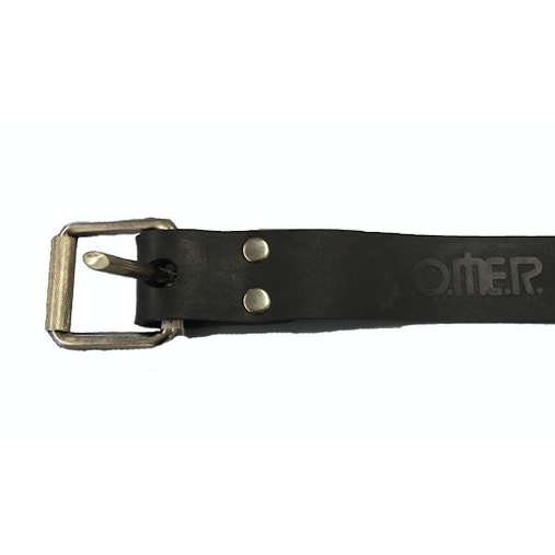 Omer Weight Belt Stainless Steel Marseilles Buckle Black