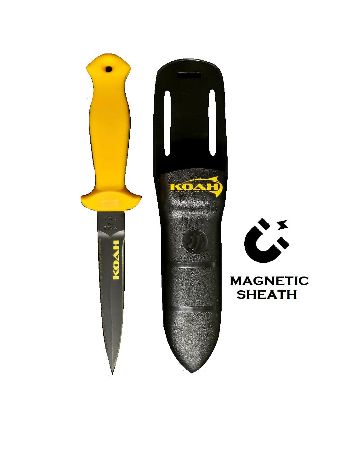 Koah Magnetic Sheath Dive Knife – Florida Freedivers
